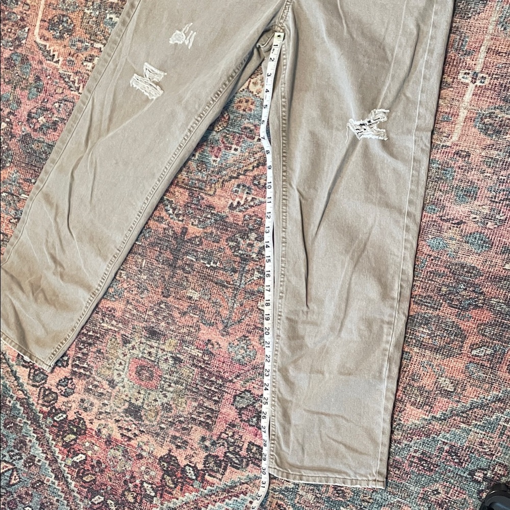 Wild Fable High Rise Button-Fly Jeans in Tan - Picture 16 of 16